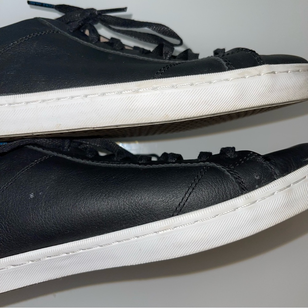 Cole Haan Mindi Black Leather Sneakers - Picture 5 of 8
